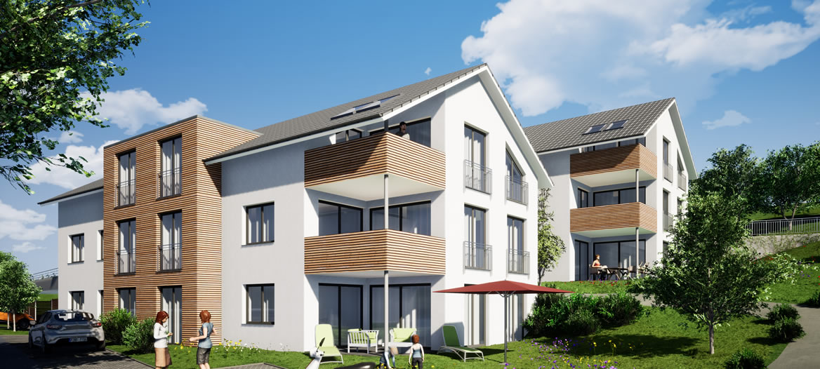 Bau Projektentwicklung zum Neubau von Eigentumswohnungen am Bodensee in Salem Deggenhausertal
